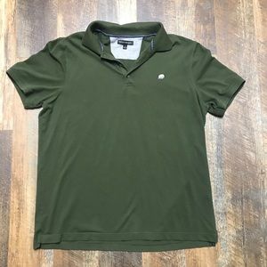 Banana Republic Collared Polo Tee XL Green men XL
